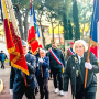 Fiers et courageux Porte-drapeaux