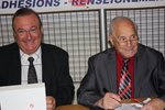 Nos 2 trésoriers adjoints JP Carretero et Roland Bautista